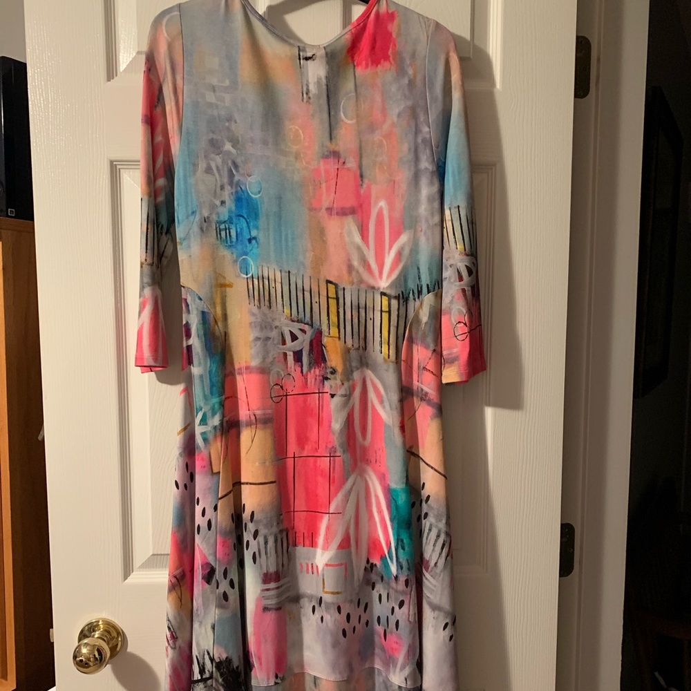 Print Dress - Picture 2 of 4
